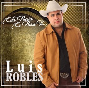 Caratula del CD de Luis Robles 2016