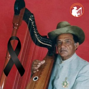 Omar Moreno Gil arpista de musica llanera