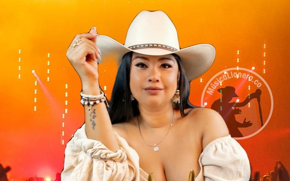 Geraldine Pinto cantante de musica llanera